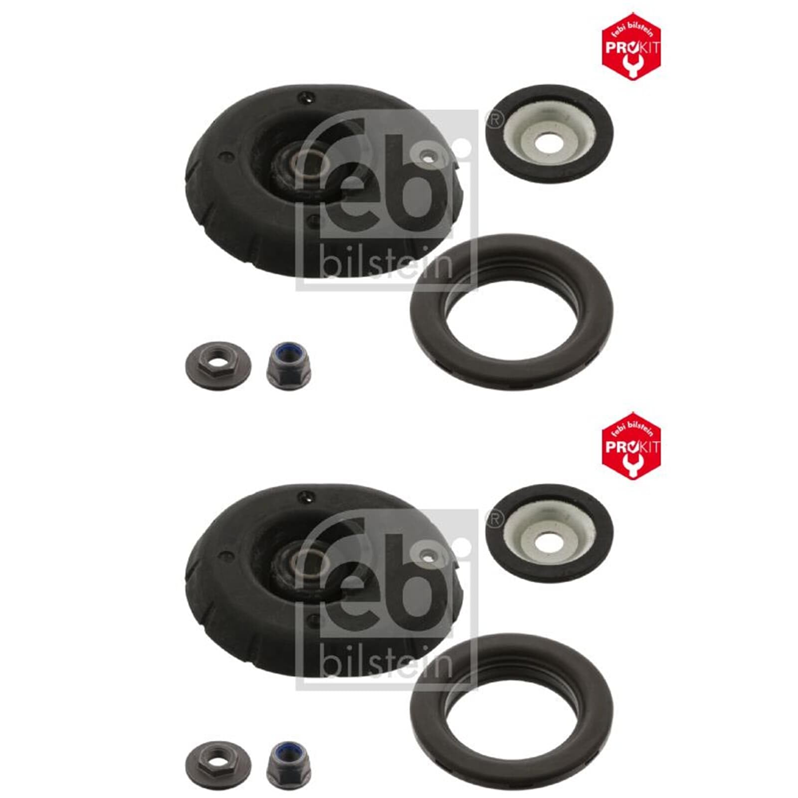 2X Febi Bilstein Domlager Satz oben vorne Beidseitig