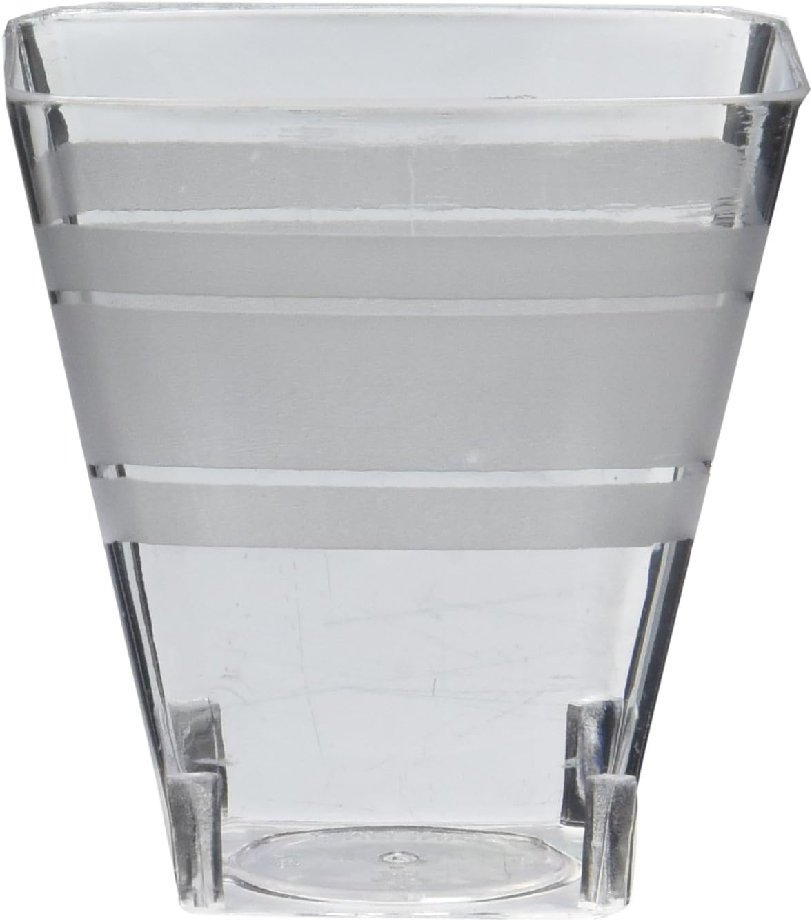 Fineline Settings 18Piece Wavetrends Square Shot Glass, 2