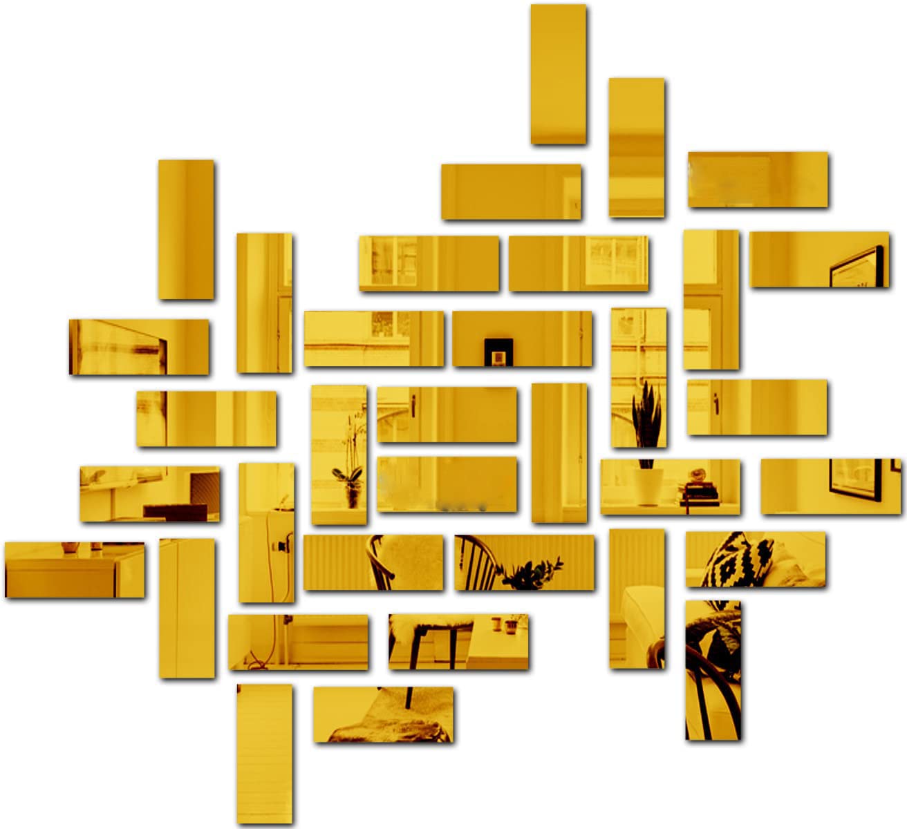 See full amazon price history chart for Bikri Kendra Glass - 35 Golden Decorative Mirror Stickers For Wall, Wall Mirror Stickers, 3D Acrylic Stickers Wall Stickers For Hall Room, Bed Room,Kitchen Living Room Kids Room,Rectangular,Unframed Bikri Kendra Glass - 35 Golden Decorative Mirror Stickers For Wall, Wall Mirror Stickers, 3D Acrylic Stickers Wall Stickers For Hall Room, Bed Room,Kitchen Living Room Kids Room,Rectangular,Unframed (B09JGN2NS3) Amazon Price History, Amazon Price Tracker