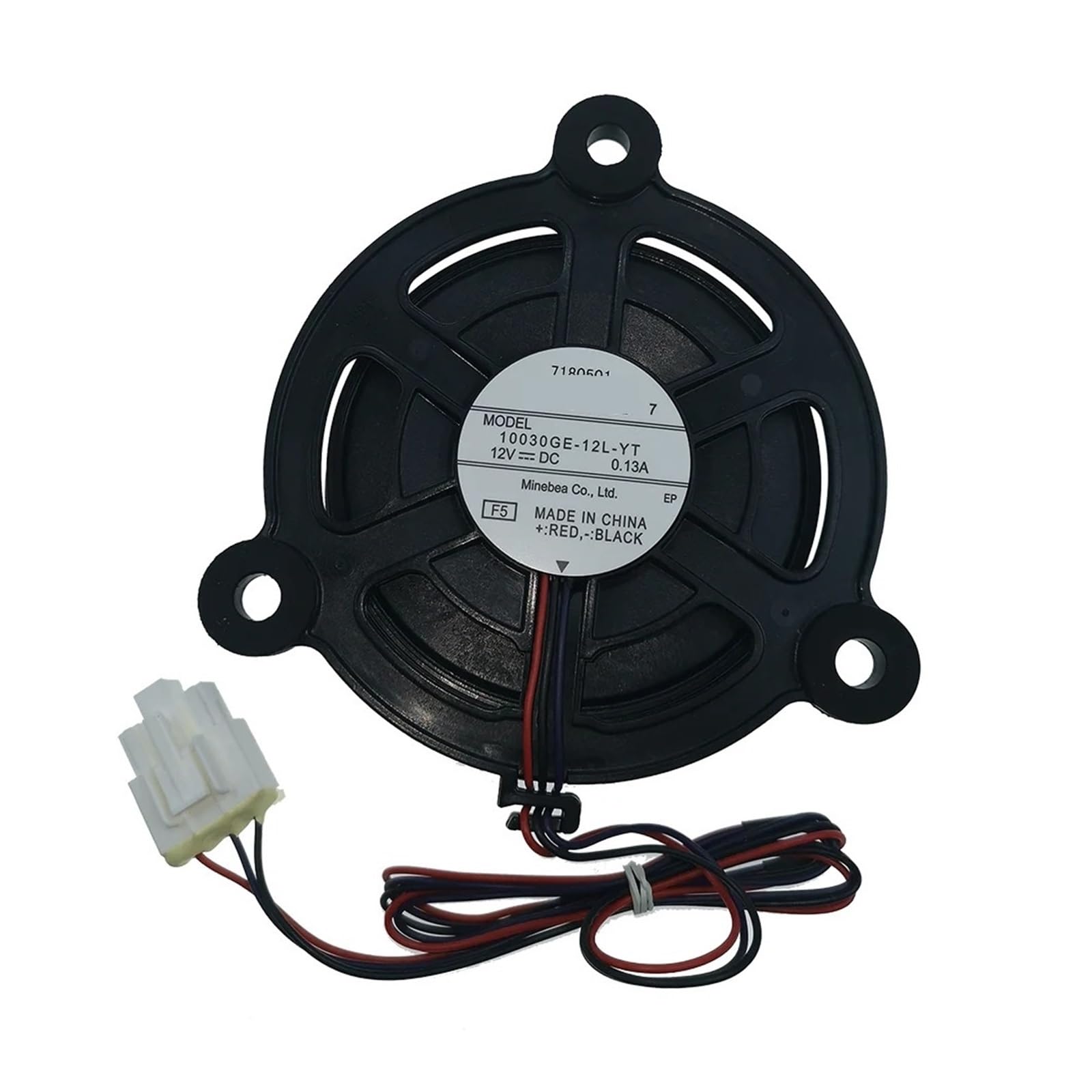 QL Supply Co 10030GE-12L-YT (12V DC 0.13A) Piezas del refrigerador Motor del ventilador de enfriamiento del evaporador