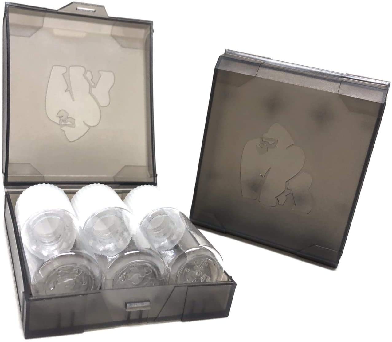 Chubby Gorilla Travel Case for 3X 10ML Bottles : Store Your Bottles Safe and Avoid Leaks When Traveling with The Chubby Gorilla Travel Case - Black