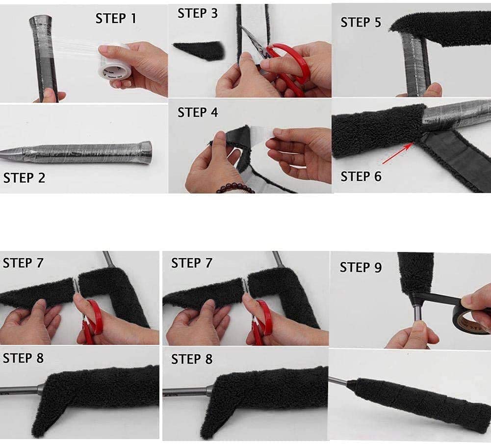 4 Pezzi Nastro Per Impugnatura Da Badminton Nastro Antiscivolo - Foto 14