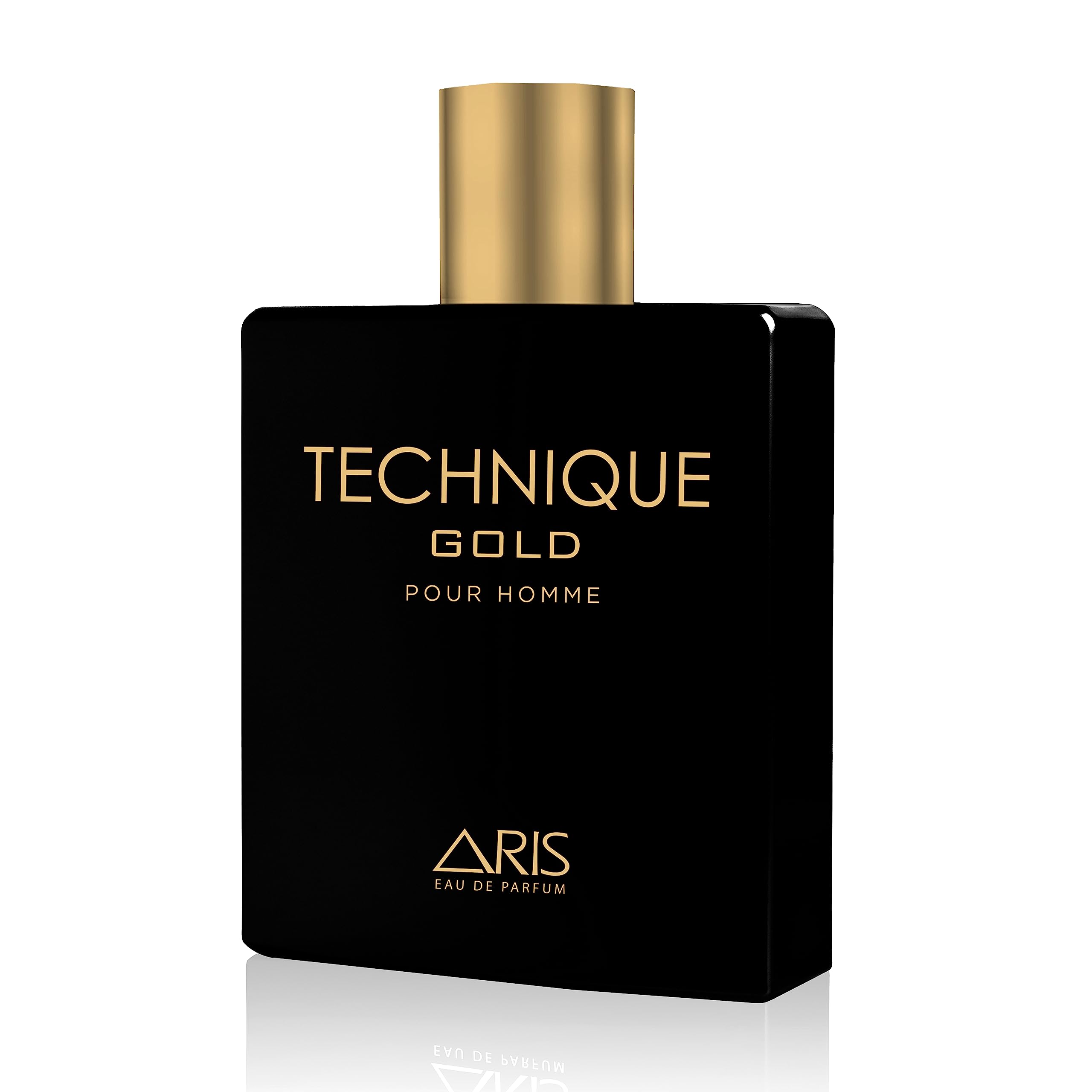 Aris Eau De Parfum - Technique Gold, 100ml EDP| Long Lasting Fragrance Perfume | Ideal Gift for Men | USA