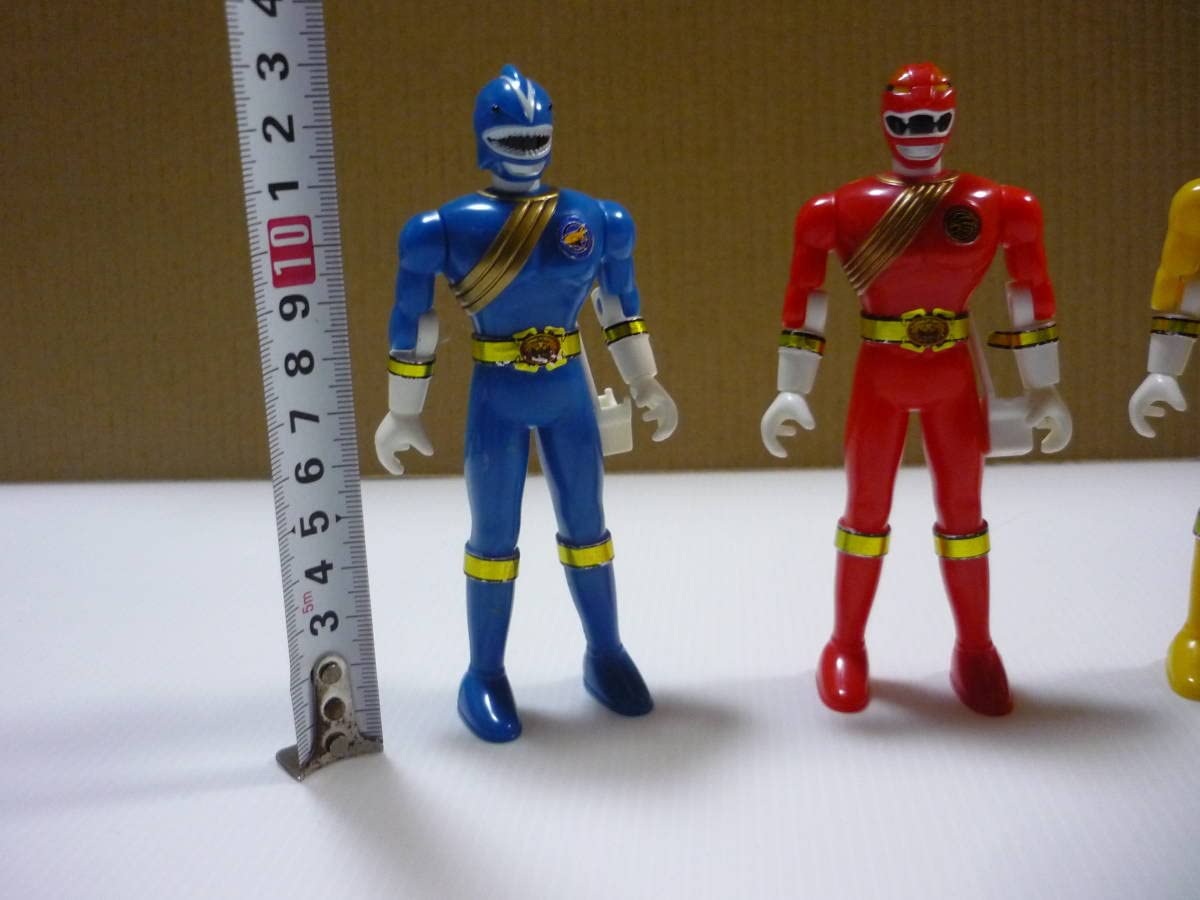 Amazon | フィギュア 3個セット 百獣戦隊ガオレンジャー 2001年製