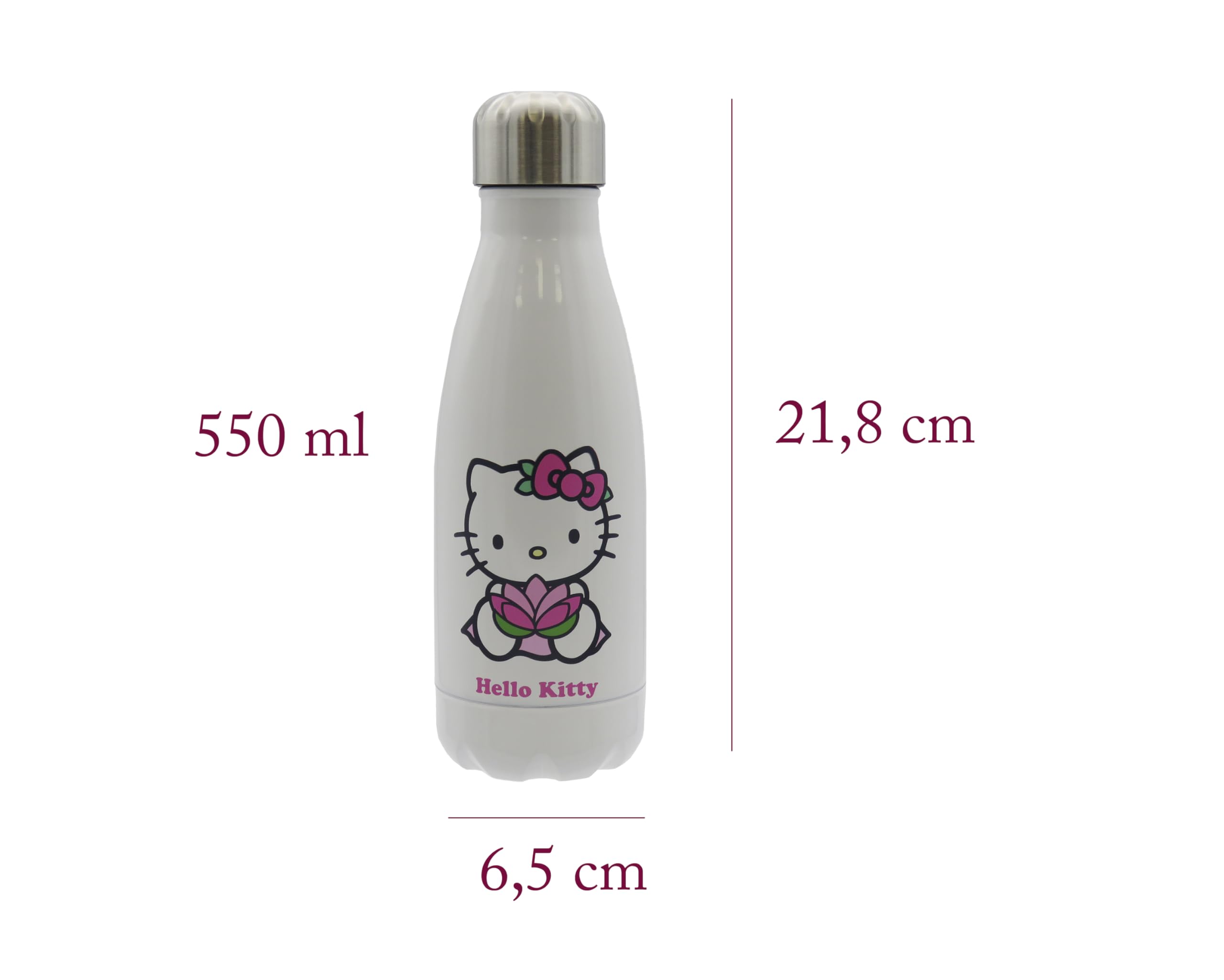 Image secondaire de Bouteille d'eau Hello Kitty Sanrio 550 ml - Gourde Horoscope Vierge