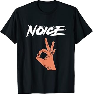 Funny Popular Viral Nice Noice Meme Joke Men Women Kids T-Shirt