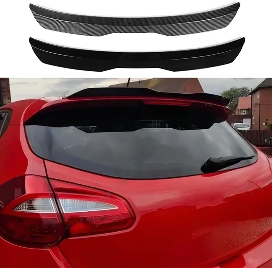 Kit De Carrosserie De Lèvre De Séparateur De Couvercle De Coffre De Fenêtre De Queue D'aile De Becquet De Toit Arrière De Voiture D'abs Pour Renault Clio MK5 Clio 5