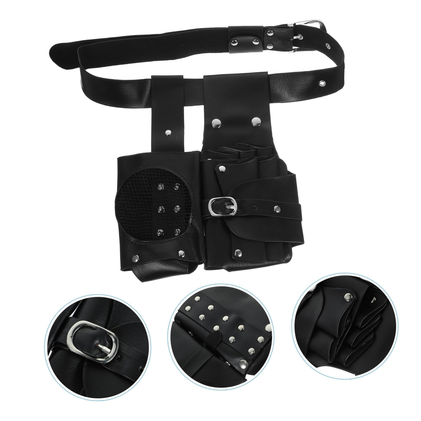 NULYLU Hairdressing Scissor Pouch Scissor Bag for Stylist Hair Scissors Holder Pouch Multifunctional Tool Case Fashion Design