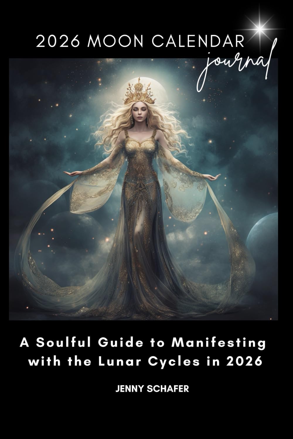 2026 Moon Calendar Journal: A Soulful Guide to Manifesting with the Lunar Cycles in 2026