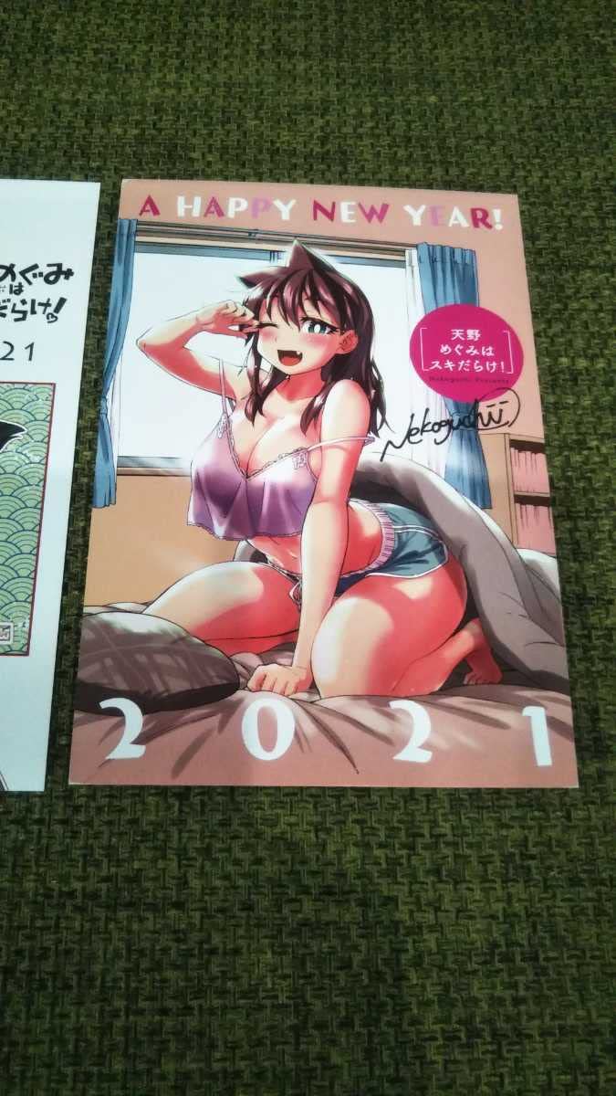 天野めぐみはスキだらけ　年賀状　抽選　ポストカード Amazon.co.jp: 抽選 抽プレ 週刊少年サンデー クリスマスカード 年賀状