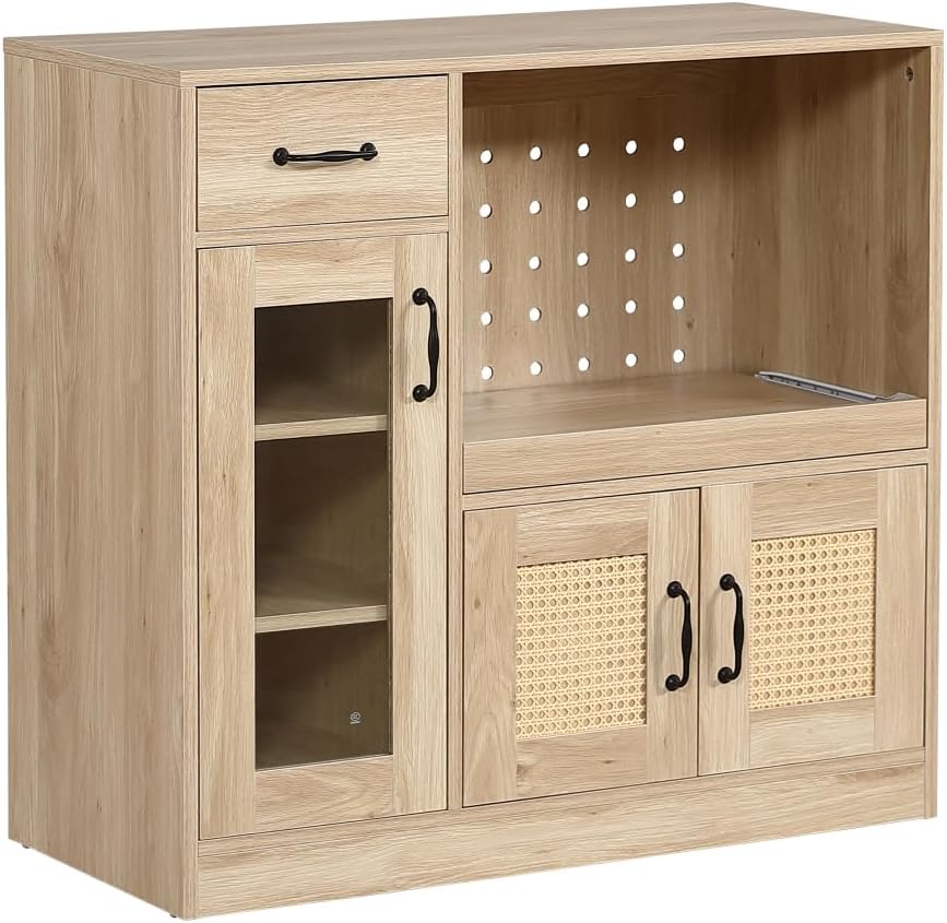 KAGU LABO 木製ナチュラルウッド 北欧 食器棚 2025最新】食器棚