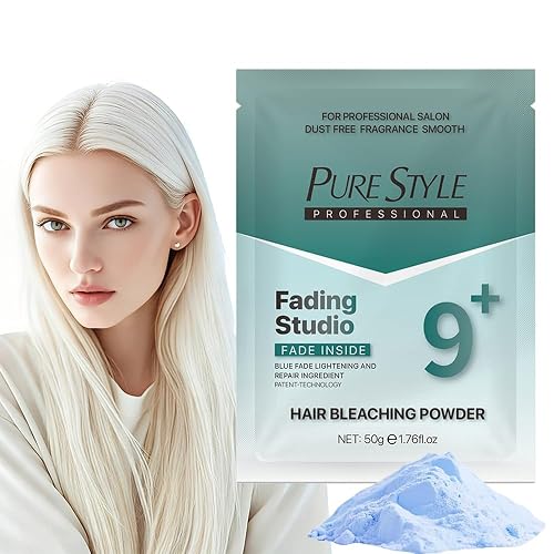 PURESTYLE Professional Ammonia-Free Hair Bleach Powder Packets 50g