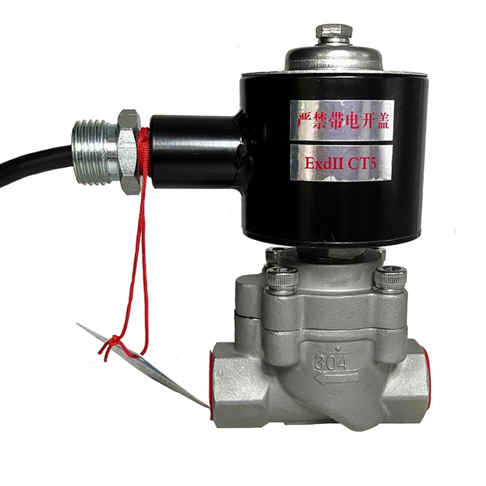 Huuoqiwy Dn15 16Bar 1.6Mpa 2 Way Solenoid Valve 1/2 Orifice 15Mm Normally Close(,Ac220v-G)