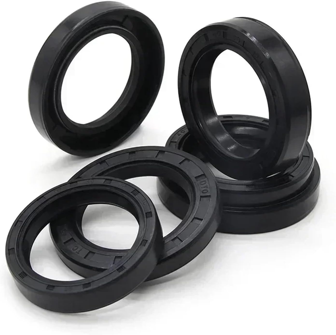Black NBR Framework Oil Seal ID 40mm TC-40 * 50/52/55/58/60/62/64/68/70/75/80/85/90 * 5/7/8/10/12mm Nitrile Rubber Shaft Gaskets(40x55x7mm)