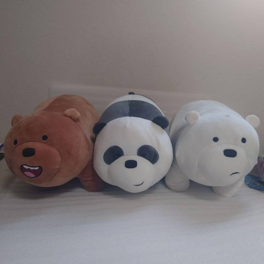 Amazon.co.jp: ぼくらベアベアーズ ぬいぐるみ 3体セット : おもちゃ