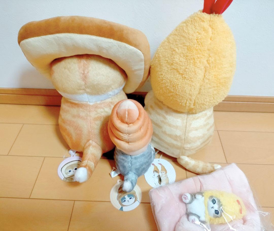 Amazon｜モフサンドコロネにゃんパンにゃんえびにゃんBIGぬいぐるみ