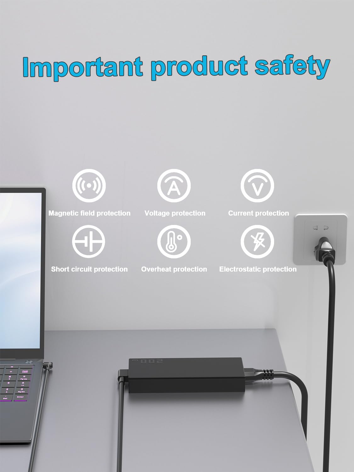 Amazon.com: HSXIRQA 200W AC Charger Compatible with ASUS TUF Dash
