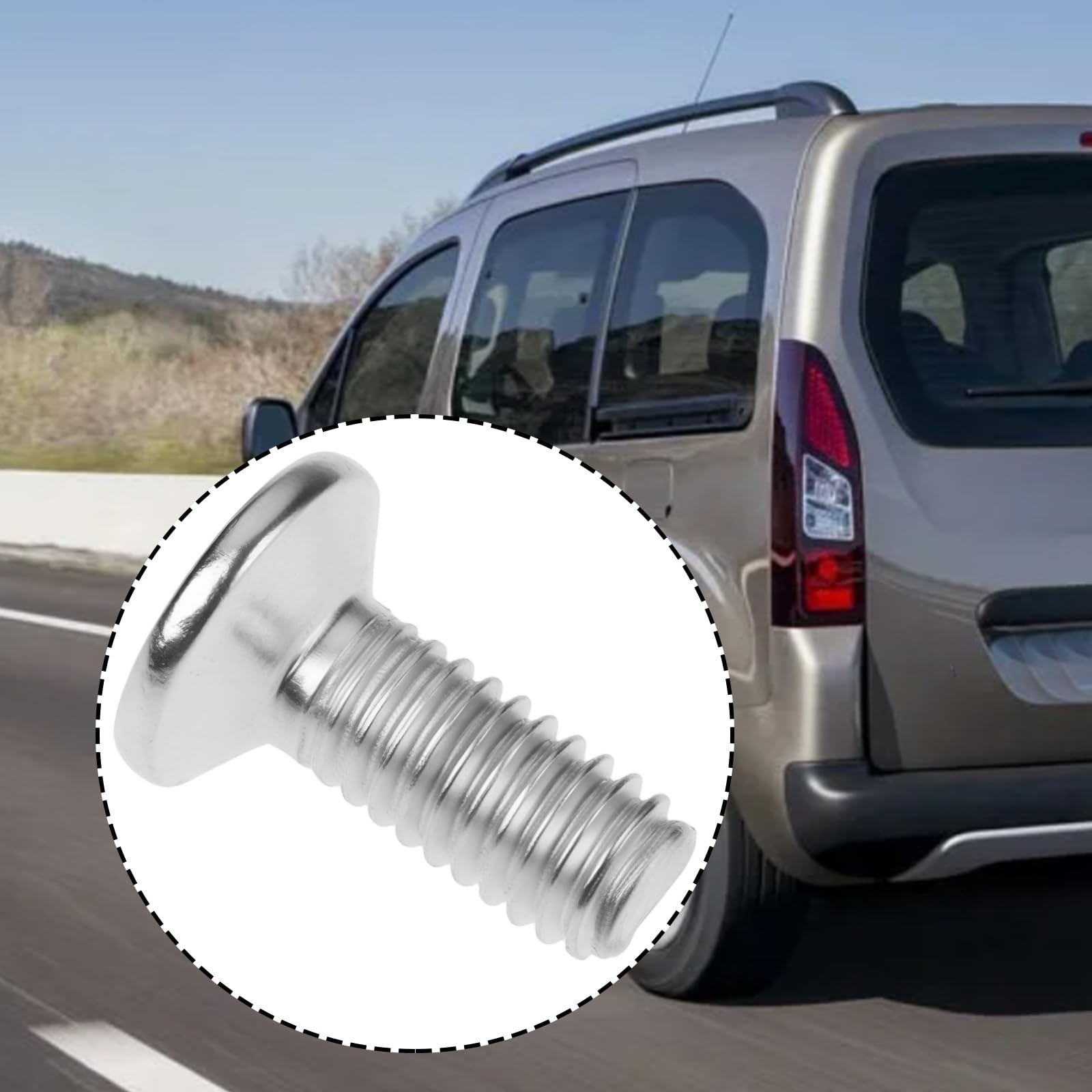 Window Mounting Clip With Screw For Peugeot Partner & Citroen Berlingo - OEM 2839777 3 thumbnail image