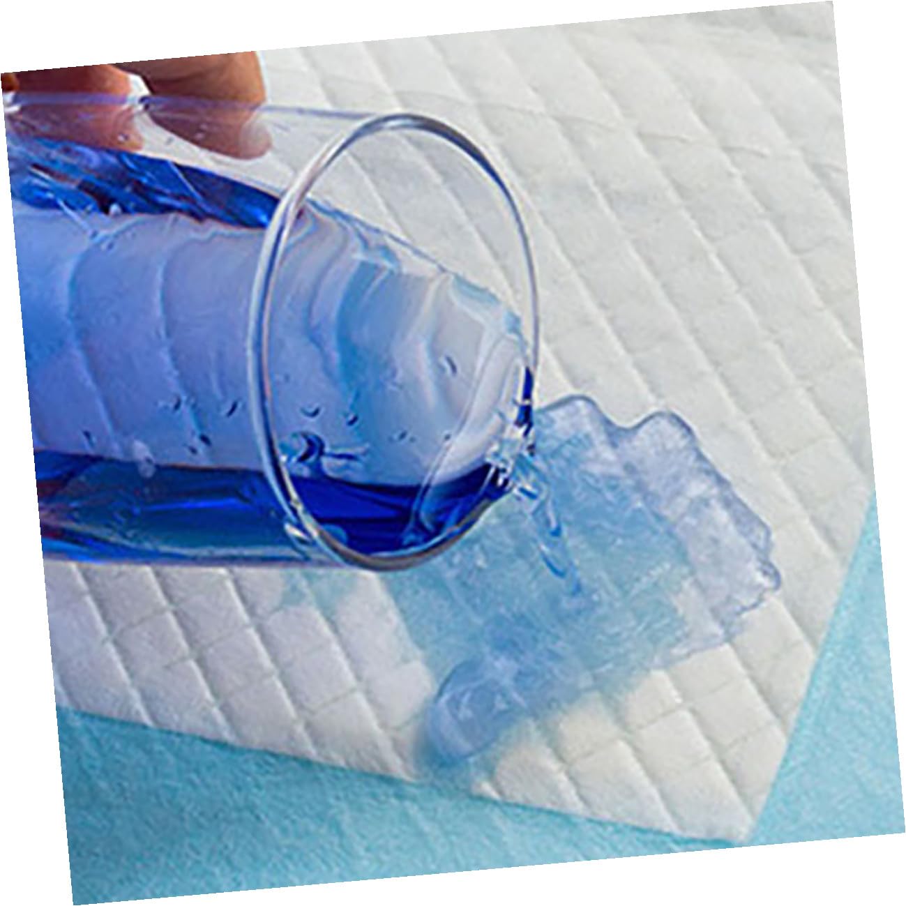 100 Einweg Wickelunterlagen 60x90cm Saugfähige Wickelauflagen mit Auslaufsicheren Kanten für Babys und Erwachsene Hautfreundliche Vliesstoff Pads zur Inkontinenzpflege