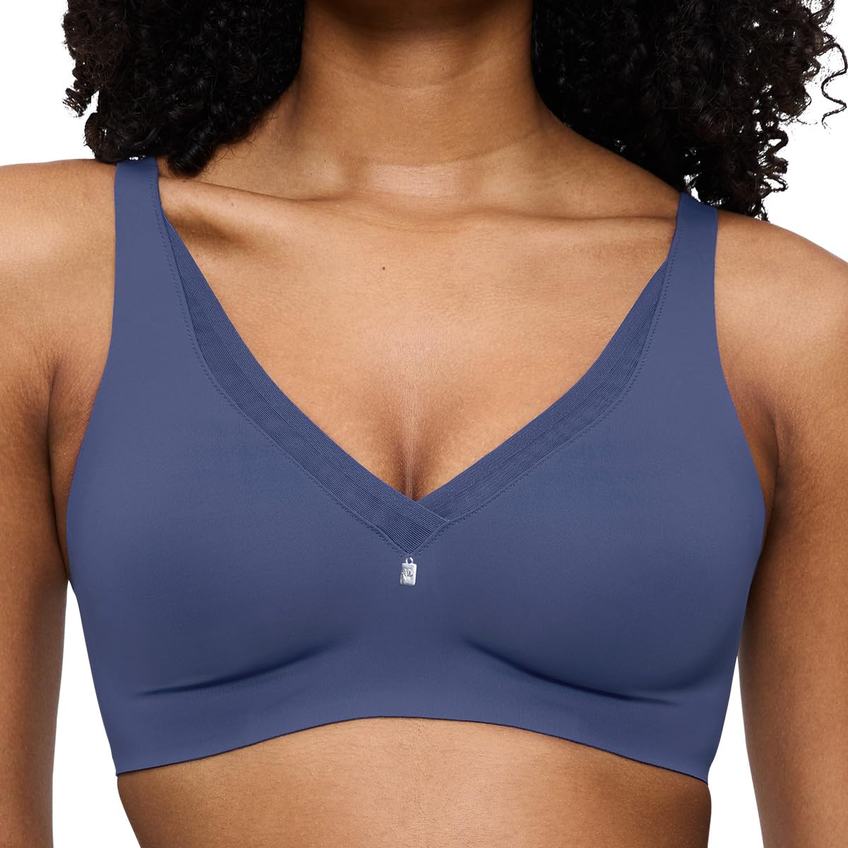 Triumph - True Shape Sensation T N01 - biustonosz minimalizujący bez fiszbin, Vintage Denim, 70E