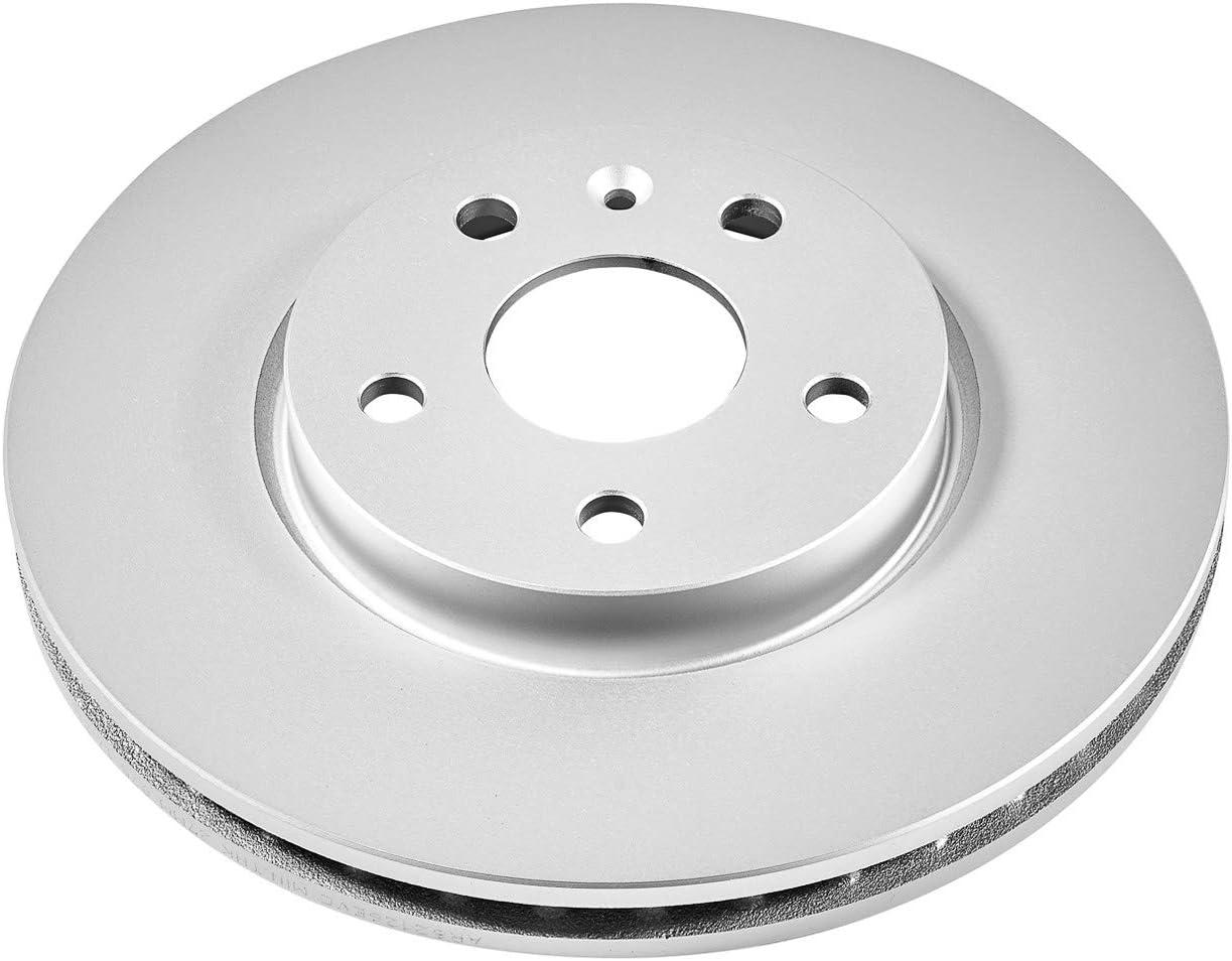 Power Stop JBR1152EVC front Evolution Genuine Geomet® Coated Brake Rotor For Lexus RX330 2004-2006, Lexus RX350 2007-2009, Lexus RX400h 2006-2008, Toyota Highlander 2006-2007 [Model Specific]