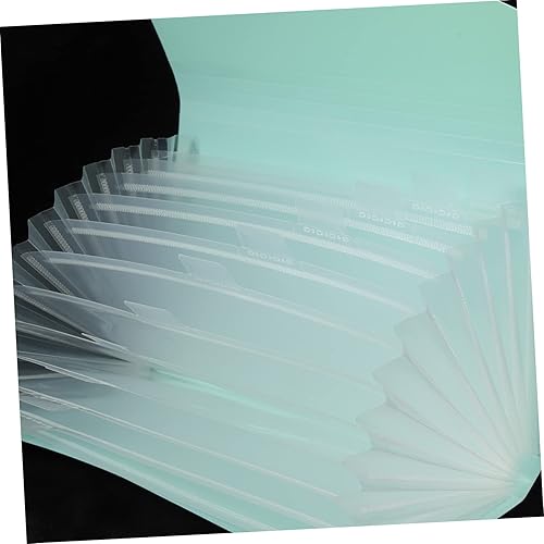 Miniatura 7 de Tofficu Carpeta Bolsa de órgano Revista Archivo Titular de Acordeón Billetera de Acordeón Billetes Carpeta de Archivo de Bolsillo Carpetas de