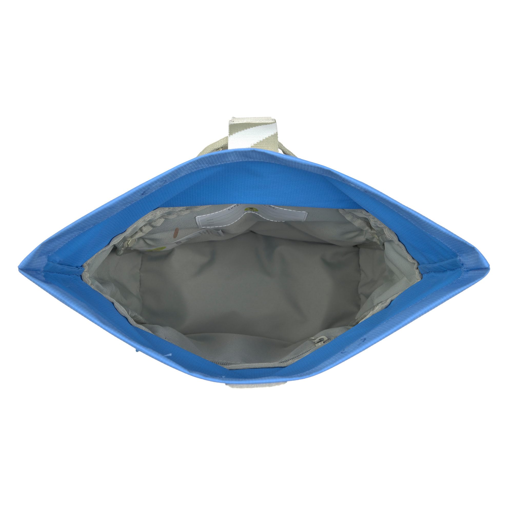 Lässig Zaino per l'asilo Zaino per bambini Rolltop con fascia toracica idrorepellente, 11 litri/Mini Rolltop Backpack Sunny Explorer green/blue