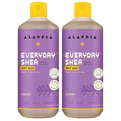 Alaffia Everyday Shea Body Wash, Naturally Helps Moisturize and Cleanse