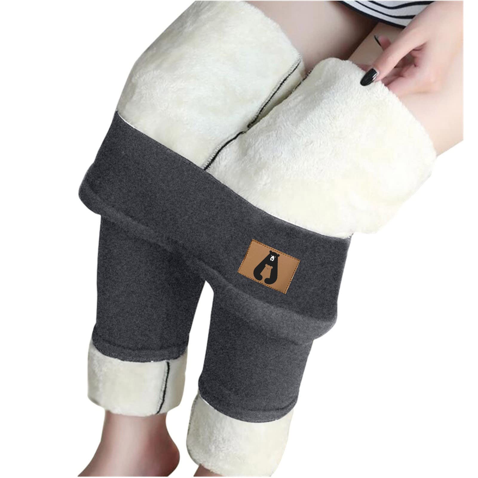 Lässige Damen-Leggings Aus Wolle – Thermo-Leggin Produktbild-Vorschau 2