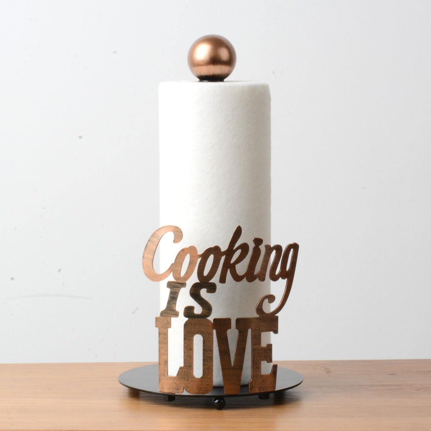 HAUCOZE Portarotolo Cucina, Porta Carta da Cucina,Porta Carta da Bagno, Portasalviette di Carta per Kitchen Countertop 34cm