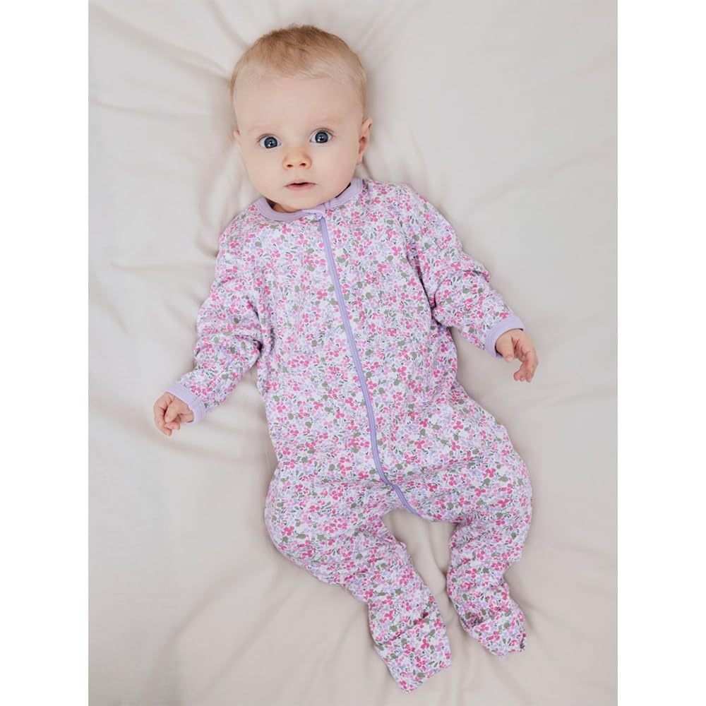 Name IT Nbfnightsuit 2p Zip FF Petit Flower Noos Calcio Bimba 0-24 (Pacco da 2)
