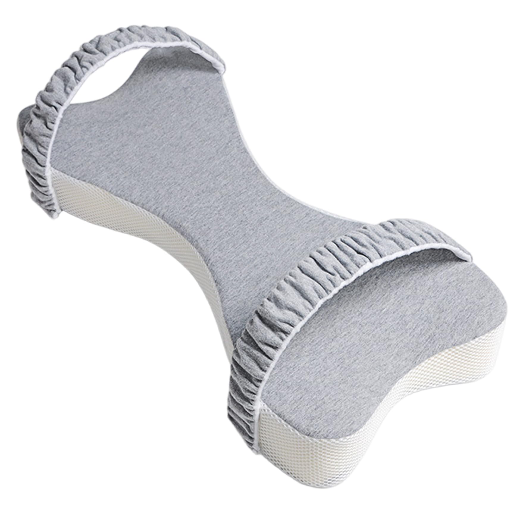 Oreiller de jambe pour dormir sur le côté contre la douleur de dos