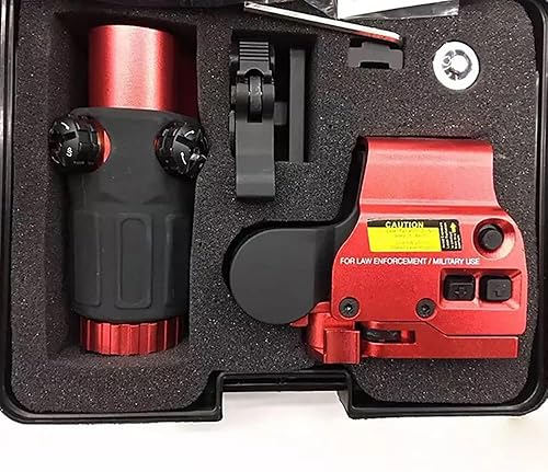 Miniatura 7 de 558+G33 - Mira híbrida holográfica óptica con lupa G33, mira refleja de punto verde/rojo 558 + combo de lupa G33 3X, multiplicador de liberación