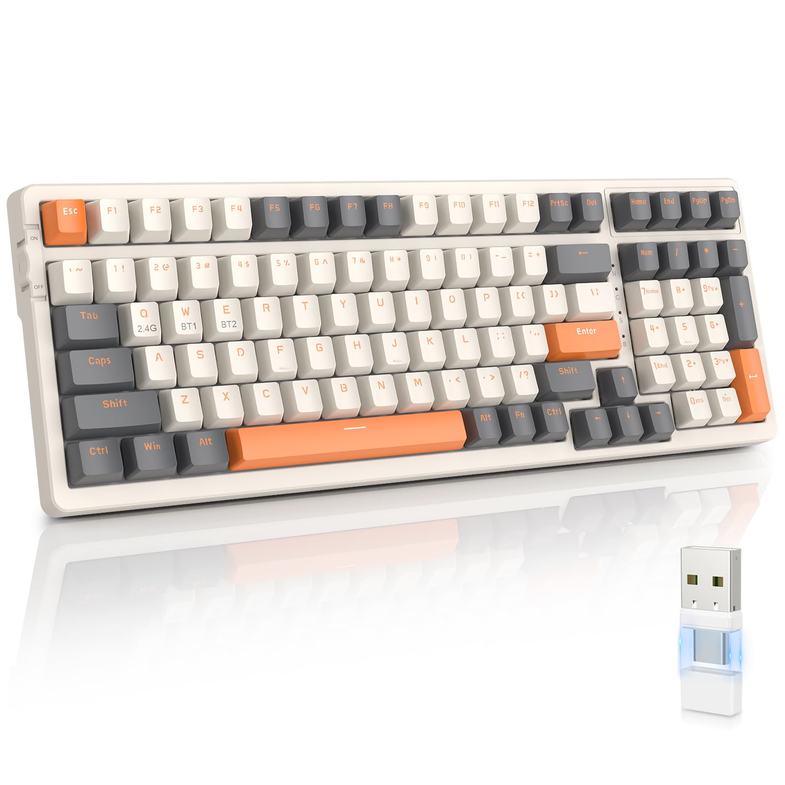 Tastiera Meccanica Diogeynu K810 – 12 Tasti Macro Programmabili, Hot-Swappable, Joystick E Illuminazione RGB, USB-C