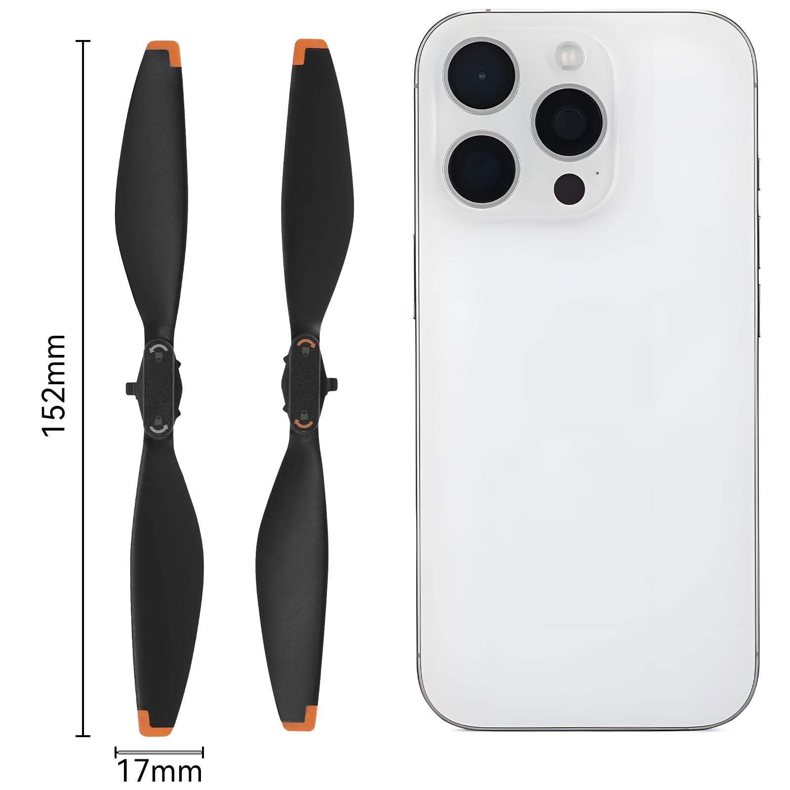 Mini 5 PRO Eliche - 8 Pezzi Elica di Ricambio per Pale eliche Pale a Basso Rumore Ali a sgancio rapido per DJI Mini 5 PRO droni Accessori