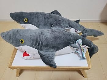 ホオジロザメ リアルワールド ぬいぐるみ リアルワールド LMCホオジロザメ(グレー) /Real would LMC