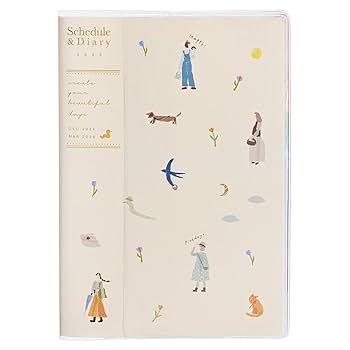 コンパクト手帳　12ヶ月セット Amazon.co.jp: クツワ 手帳 カラーインデックス手帳 2025年 A5