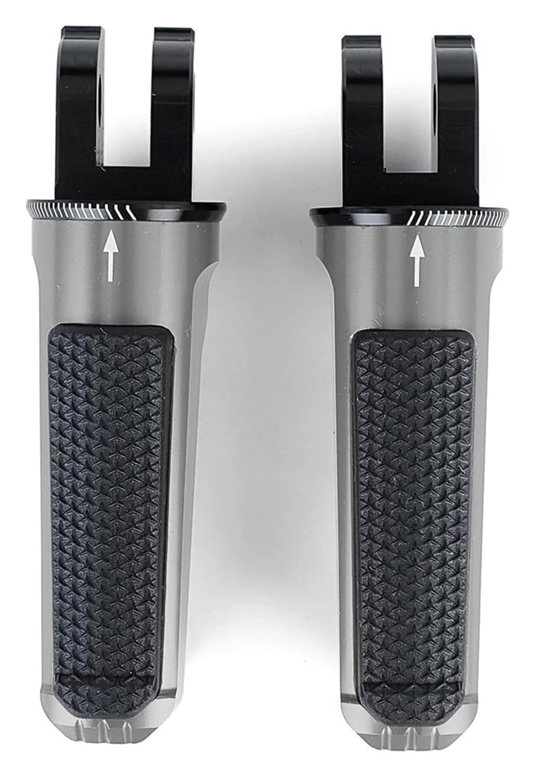 Pedane Posteriori Moto In Alluminio Per Yamaha YZF-R1 (2002-2014) E YZF-R6 (2003-2017) – Nero