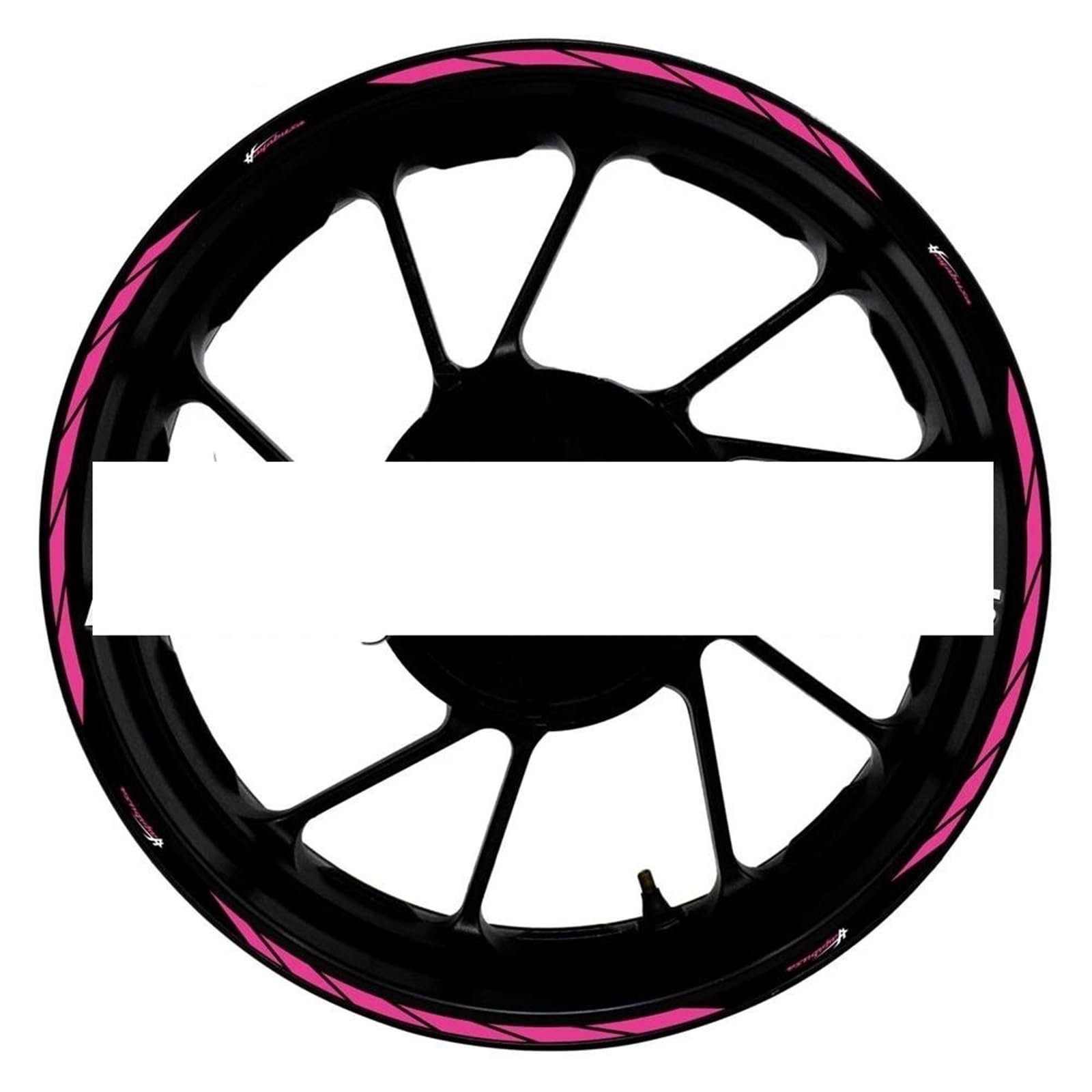 Motorcycle Accessories Wheel Stickers Reflective Rim Motorbike Waterproof Decals for Suzuki for Hayabusa 1300(Color18)