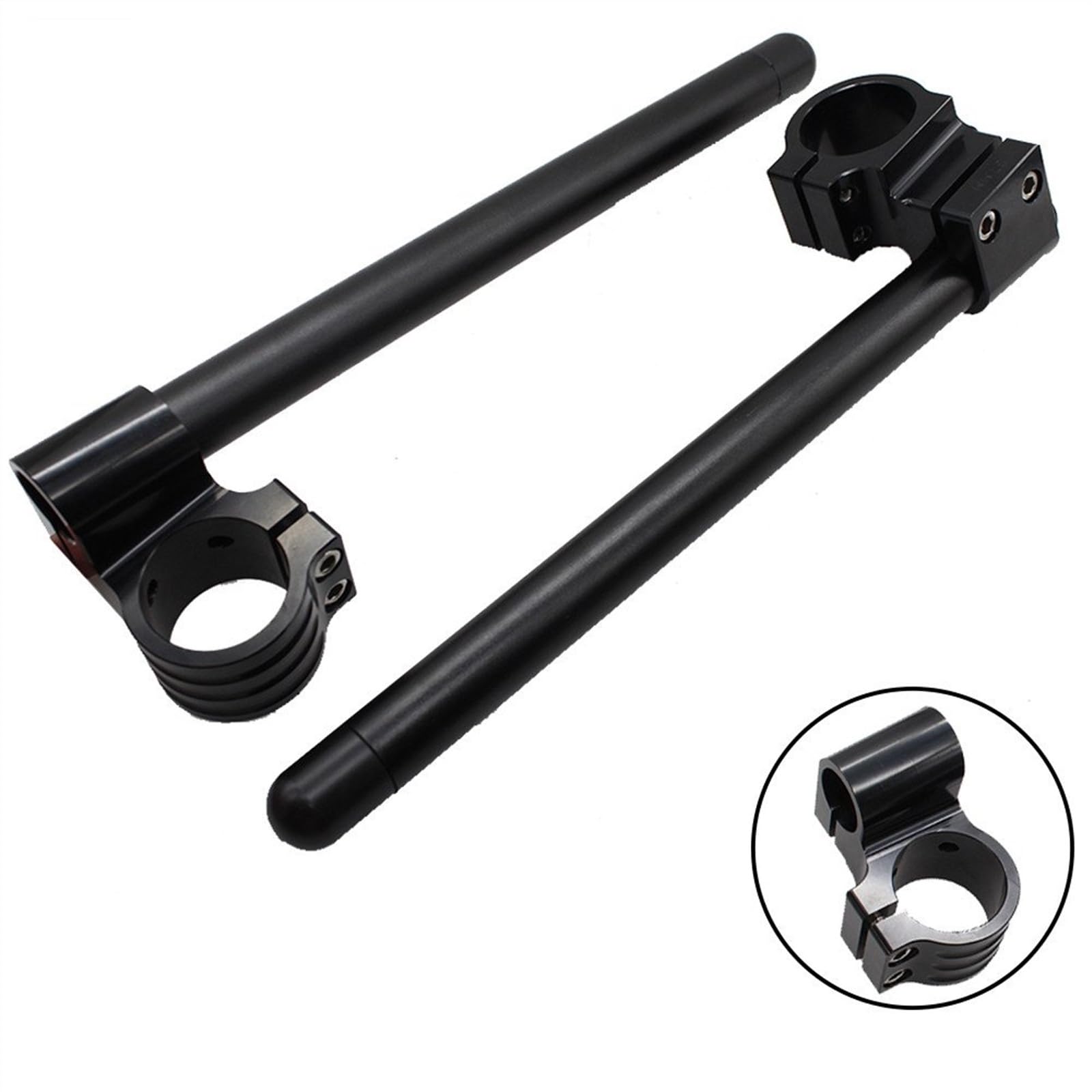 SePKUS Alzas Manillar Motocicleta para Manillar Universal de 7/8 "22mm, Elevador de Manillar de Motocicleta, Clip-Ons, Barras de Manillar de Horquilla, Clip Ons (Tamaño : 36mm)