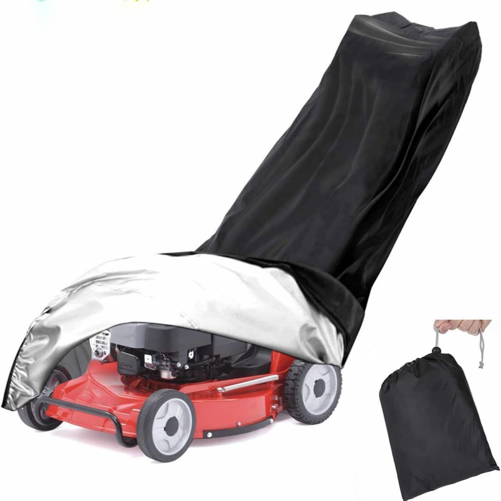Funda para Cortacésped Manual para Castelgarden XE 40 2022-2026, Tejido Oxford Cubierta Protectora Impermeable, para Jardín y Almacenamiento Exterior