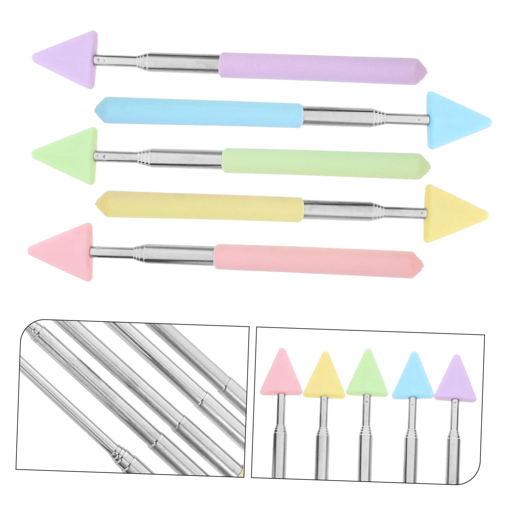 NUOBESTY 5 Ensembles De Guidage De Pointeur Extensible Pointeur Enseignant Rétractable Pointeur Télescopique De Pointeur De Tableau Abdos 5 Pièces * 5