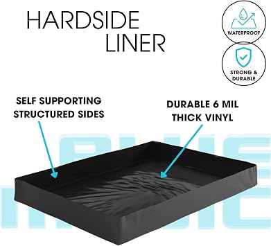 Blue Magic Free-Flow Queen Size Hardside Waterbed Bundle Includes Bladder, Stand-Up Liner, Solid State 325 Watt Heater, Fill and Drain Kit, Waterbed Conditioner, Frame NOT Included.