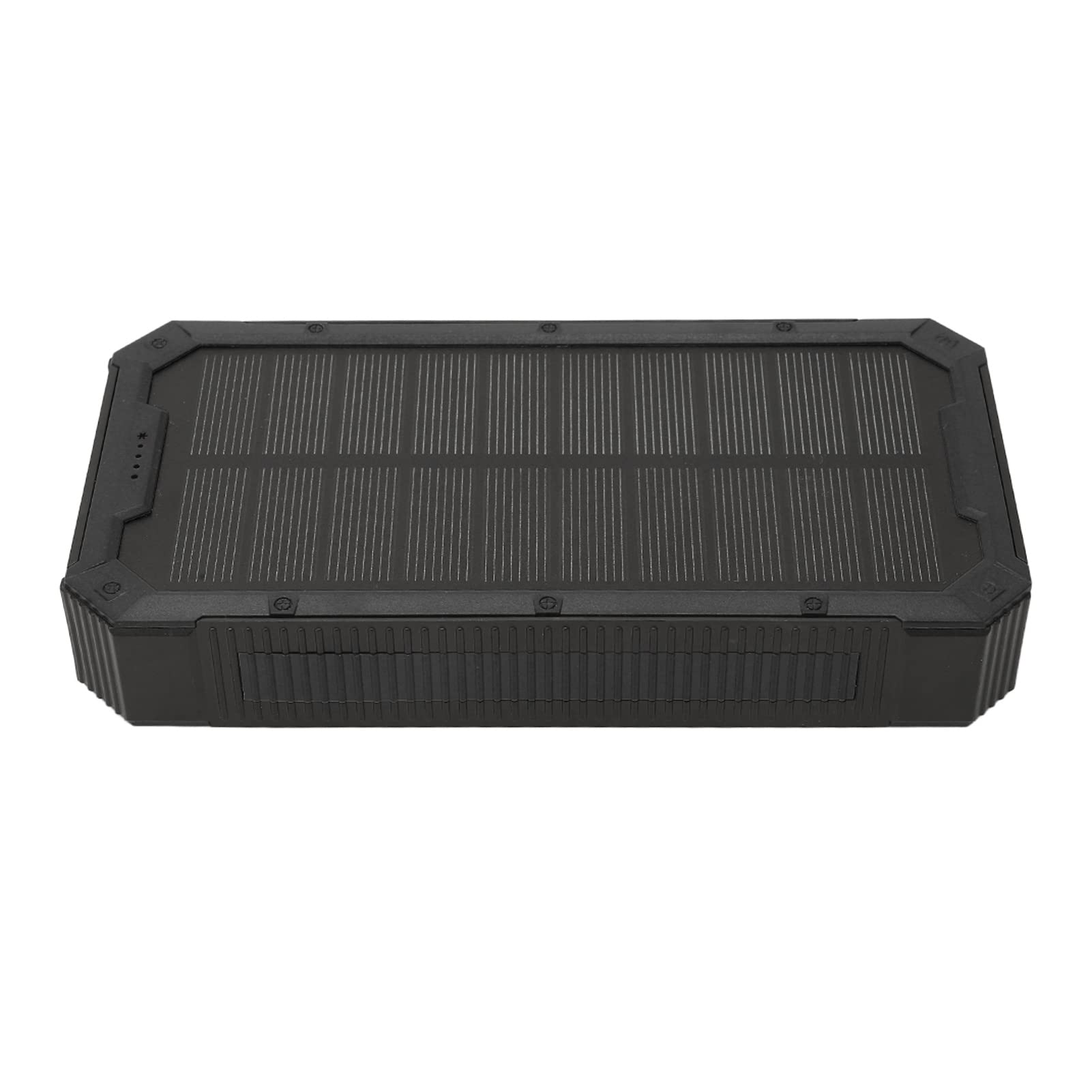 Chargeur Solaire Portatif de Banque d'énergie Solaire Rapide, Banque d'énergie Rapide de 36800 MAh de Charge sans Fil USB pour Le Camping Randonnée Voyage éclairage Spécial Extérieur (Black)