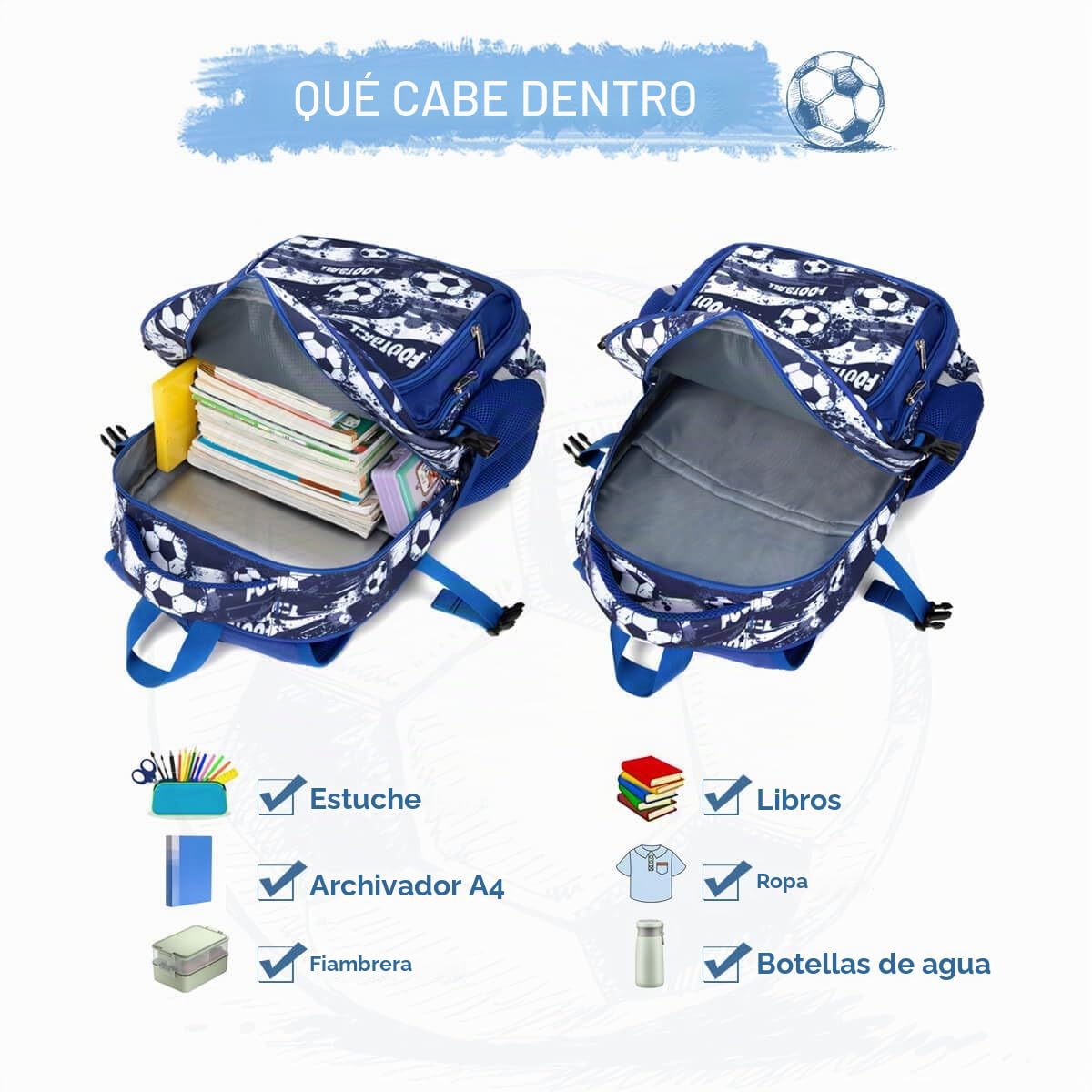 Cusangel Mochila escolar para niñas y niños, 16 pulgadas, mochila escolar de 5 a 10 años, gran capacidad, impermeable, con compartimento para portátil, mochila para niños
