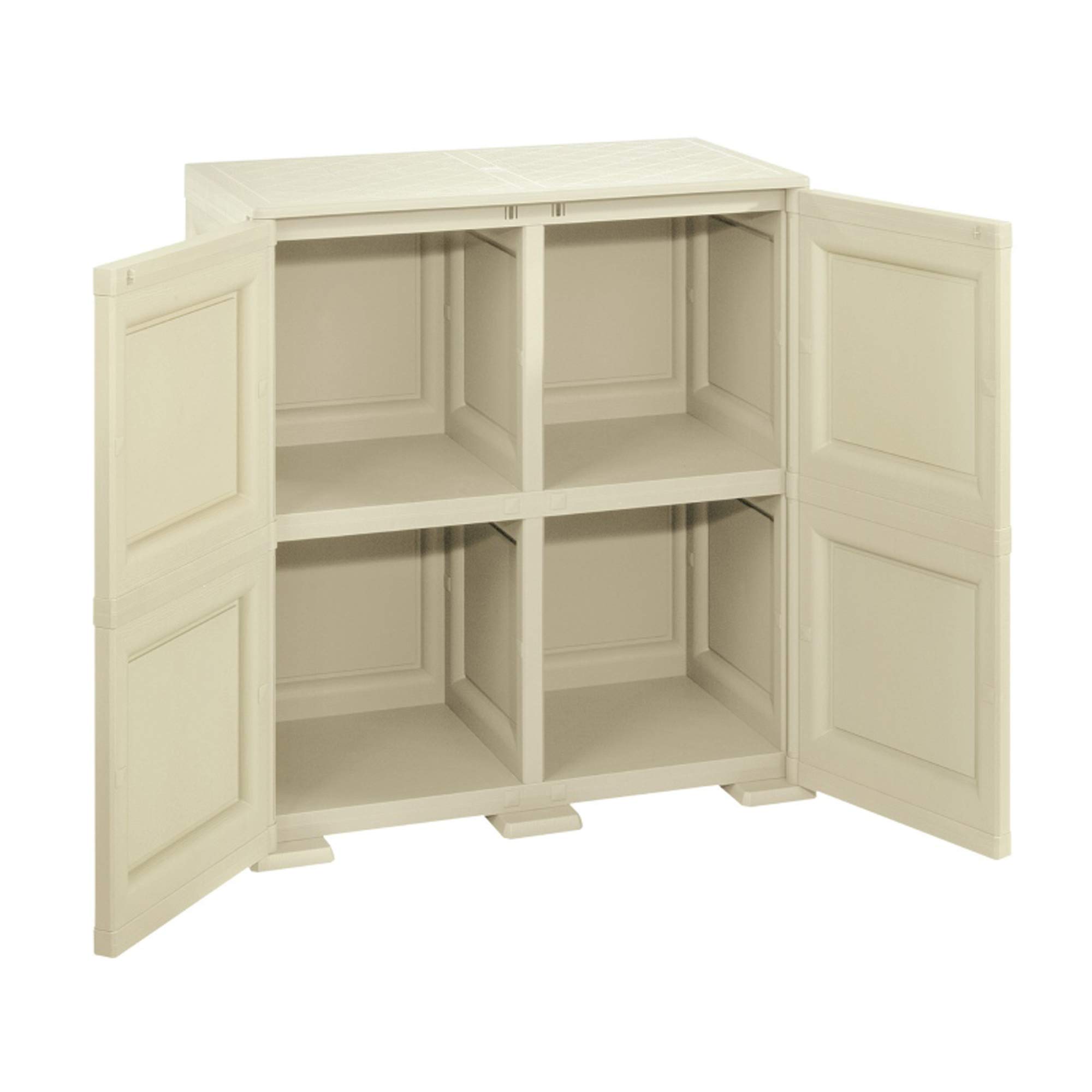 Tontarelli S.p.A. Armadio 2 Moduli 19605019, Angora, 79X43(47)XH85.5CM