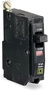 Square D Bolt On Circuit Breaker, 30 Amps, Number of Poles: 1, 120/240VAC AC Voltage Rating - QOB130