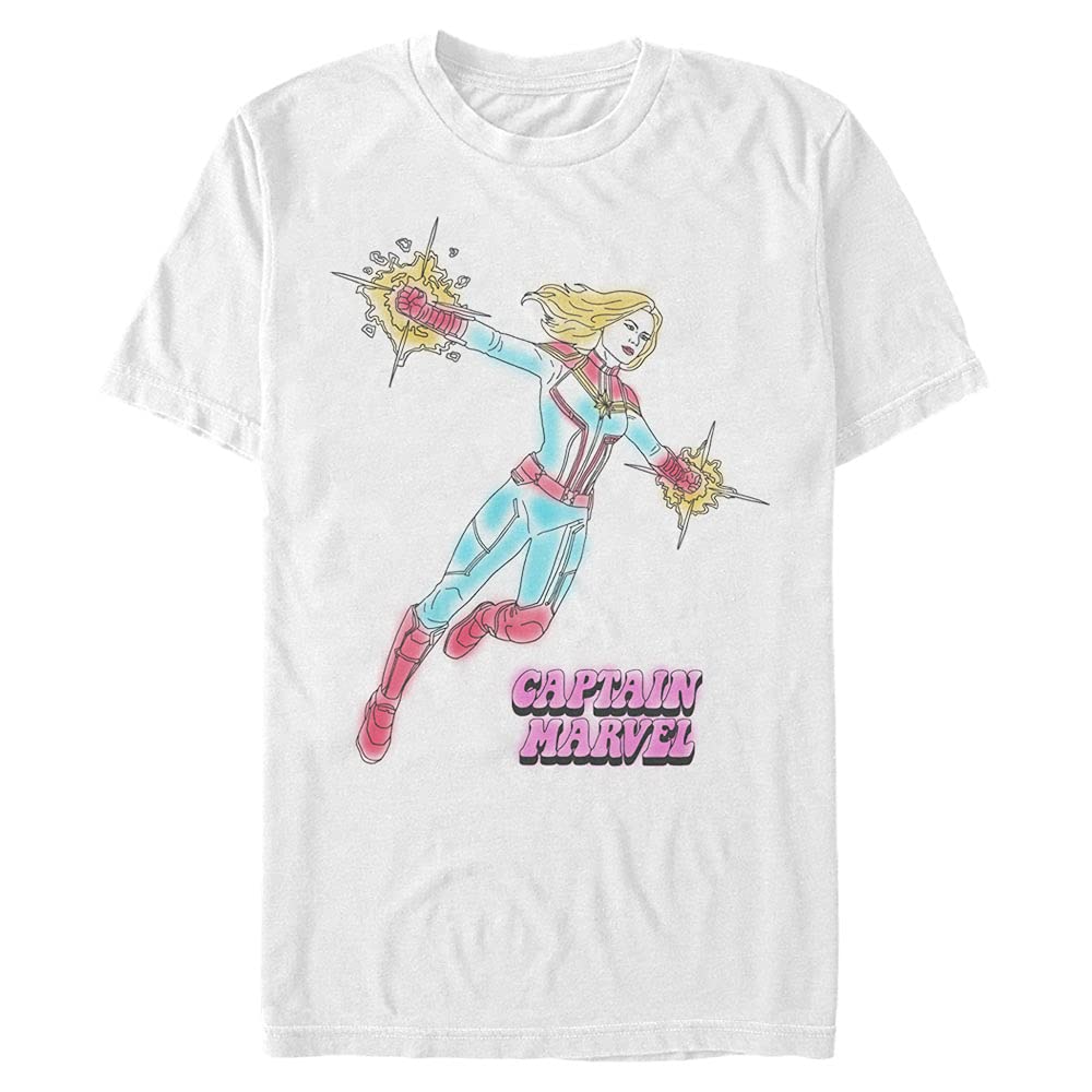 Marvelmens Captain Marvel T-Shirt