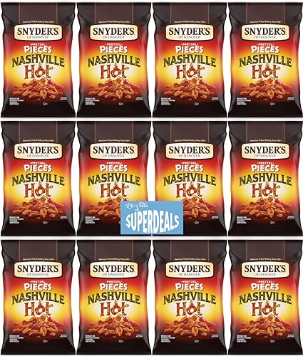 Snyder's of Hanover Pretzel Pieces, Nashville Hot, 2.25 oz Pack