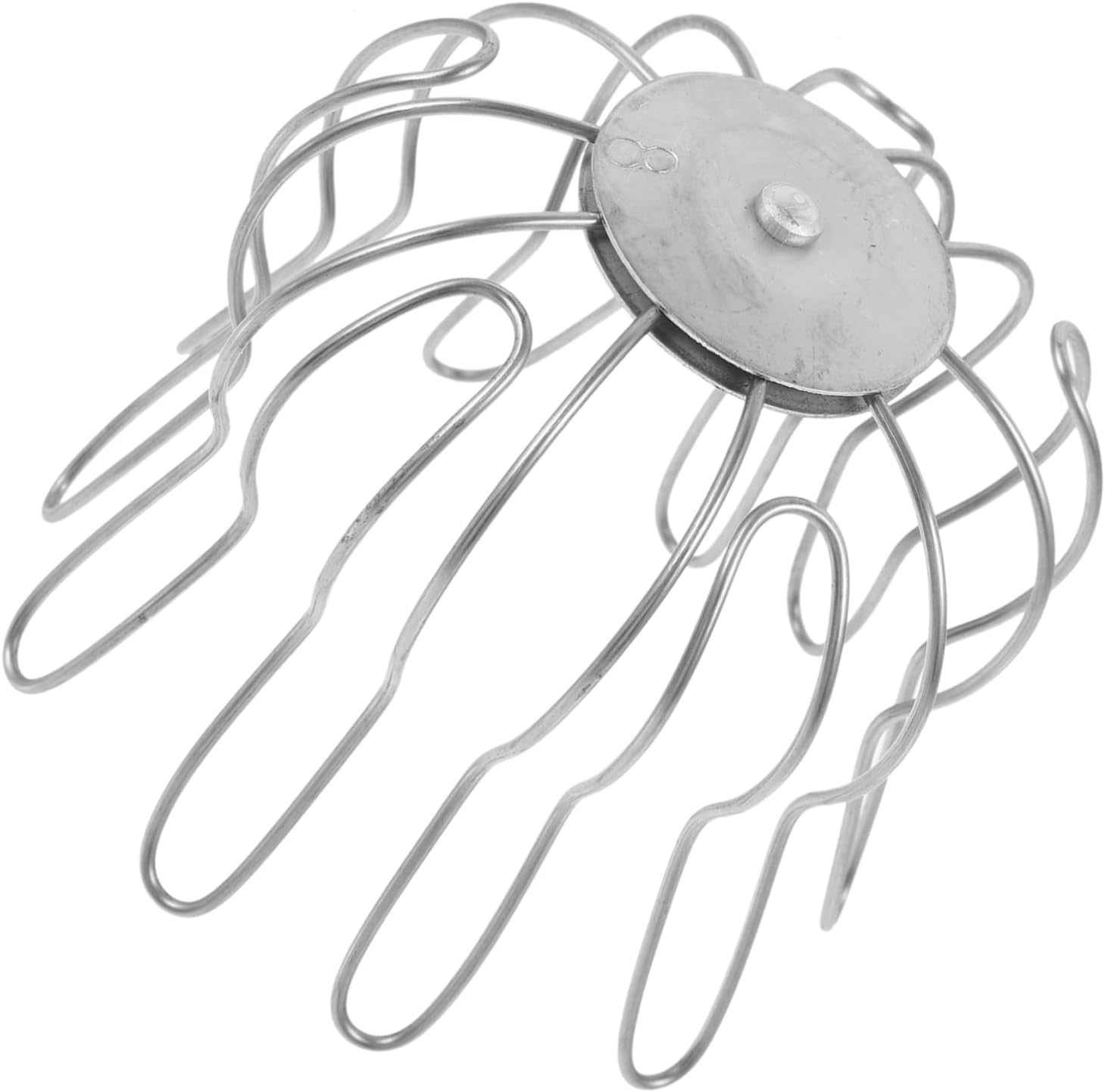 Gadpiparty 5pcs Gutter Guard Strainer Flexible Stainless Steel Drain Cover for Downspouts and Roofs Easy Installation Prevents Clogs and Debris Fits Openings for Outdoor Use